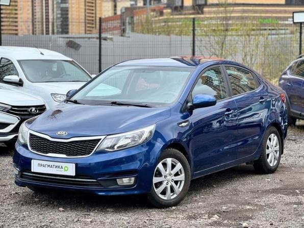 Kia Rio III Рестайлинг с пробегом 2016 года, цена 980 000 рублей, 55512 км, седан, Автокод Объявления