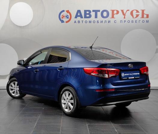 Kia Rio III Рестайлинг с пробегом 2015 года, цена 1 135 000 рублей, 101059 км, седан, Автокод Объявления
