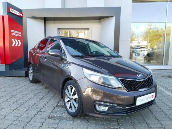 Kia Rio III Рестайлинг с пробегом 2016 года, цена 1 035 000 рублей, 116801 км, седан, Автокод Объявления