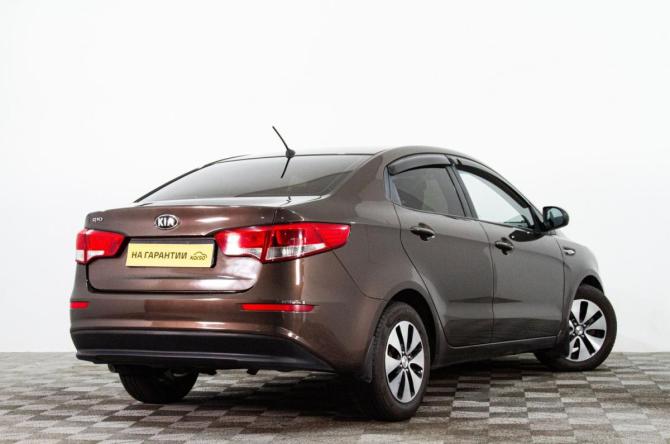 Kia Rio III Рестайлинг с пробегом 2015 года, цена 1 049 000 рублей, 203000 км, седан, Автокод Объявления