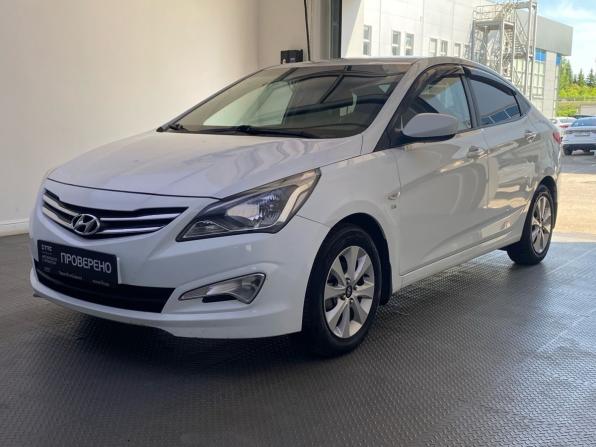 Hyundai Solaris I Рестайлинг с пробегом 2016 года, цена 1 180 000 рублей, 114780 км, седан, Автокод Объявления