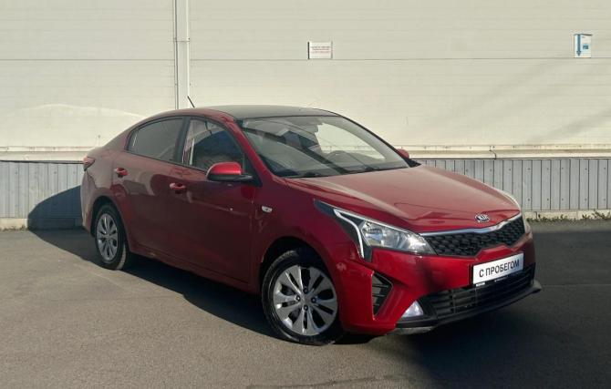 Kia Rio IV Рестайлинг с пробегом 2020 года, цена 1 175 000 рублей, 143173 км, седан, Автокод Объявления