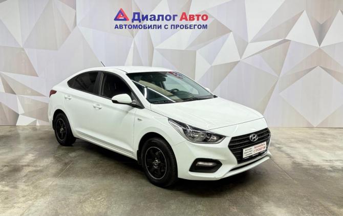 Hyundai Solaris I Рестайлинг с пробегом 2017 года, цена 1 275 000 рублей, 59943 км, седан, Автокод Объявления