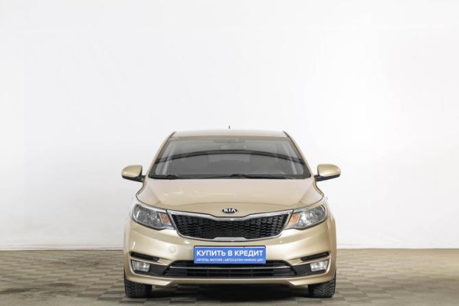 Kia Rio III Рестайлинг с пробегом 2015 года, цена 1 279 000 рублей, 81000 км, седан, Автокод Объявления