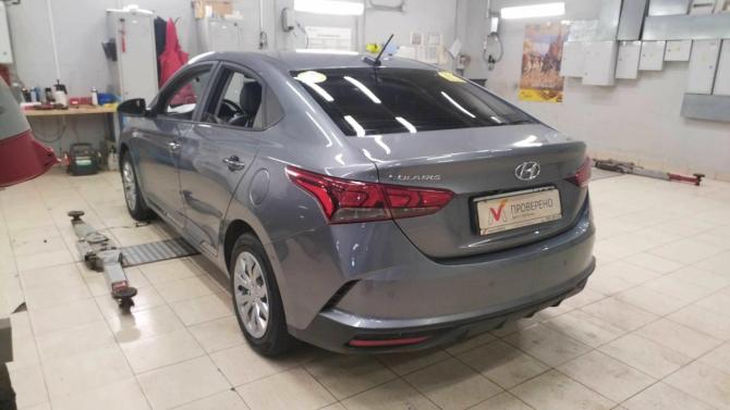 Hyundai Solaris II Рестайлинг с пробегом 2020 года, цена 1 500 000 рублей, 55405 км, седан, Автокод Объявления