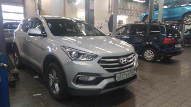 Hyundai Santa Fe III Рестайлинг с пробегом 2017 года, цена 2 120 000 рублей, 123924 км, внедорожник, Автокод Объявления