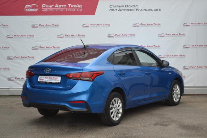 Hyundai Solaris II с пробегом 2017 года, цена 1 300 000 рублей, 105200 км, седан, Автокод Объявления