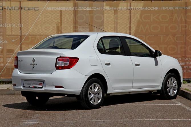 Renault Logan II Рестайлинг с пробегом 2018 года, цена 1 109 600 рублей, 55498 км, седан, Автокод Объявления