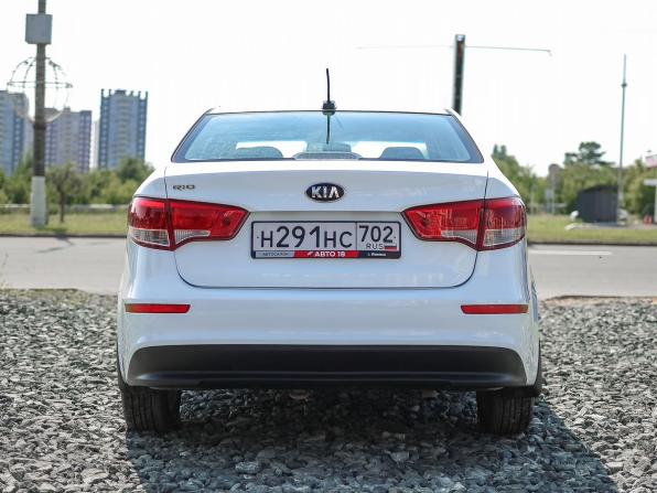 Kia Rio III Рестайлинг с пробегом 2016 года, цена 1 260 000 рублей, 75727 км, седан, Автокод Объявления