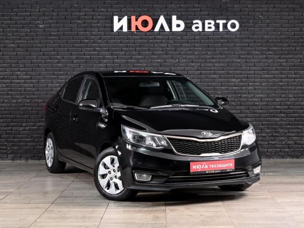 Kia Rio III Рестайлинг с пробегом 2017 года, цена 1 240 000 рублей, 104803 км, седан, Автокод Объявления