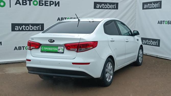 Kia Rio III Рестайлинг с пробегом 2016 года, цена 1 175 000 рублей, 146000 км, седан, Автокод Объявления