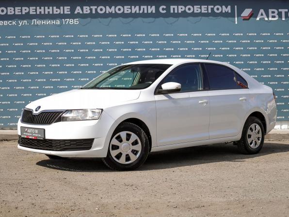 Skoda Rapid I Рестайлинг с пробегом 2018 года, цена 999 000 рублей, 144410 км, лифтбек, Автокод Объявления