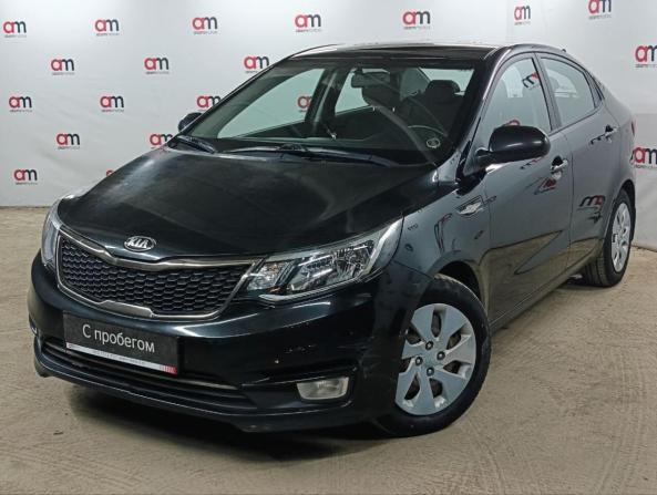 Kia Rio III Рестайлинг с пробегом 2017 года, цена 1 049 000 рублей, 100000 км, седан, Автокод Объявления