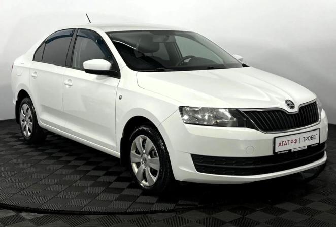 Skoda Rapid I с пробегом 2016 года, цена 1 175 000 рублей, 71856 км, лифтбек, Автокод Объявления