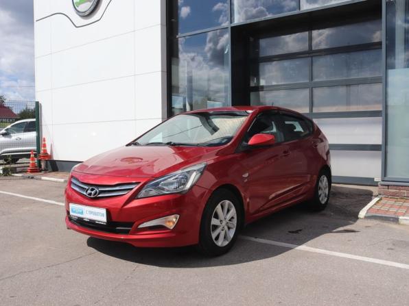 Hyundai Solaris I Рестайлинг с пробегом 2015 года, цена 1 078 000 рублей, 73000 км, хэтчбек, Автокод Объявления