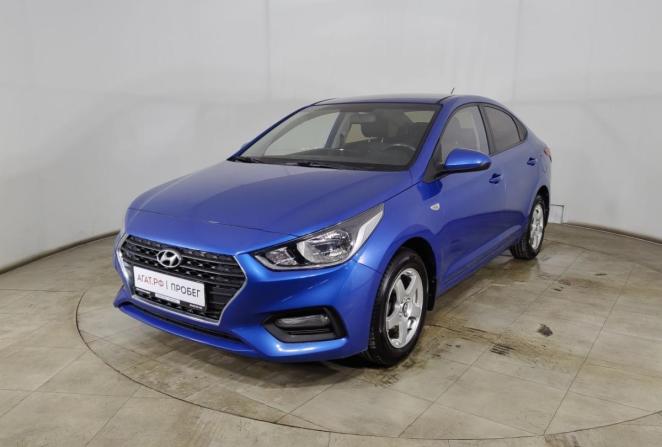 Hyundai Solaris I Рестайлинг с пробегом 2017 года, цена 1 380 000 рублей, 97185 км, седан, Автокод Объявления
