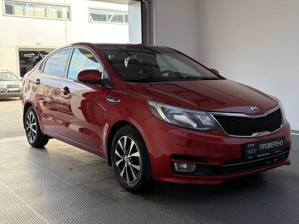 Kia Rio III Рестайлинг с пробегом 2015 года, цена 999 000 рублей, 174244 км, седан, Автокод Объявления