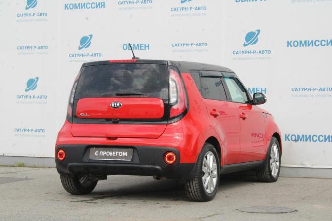 Kia Soul II Рестайлинг с пробегом 2019 года, цена 1 575 000 рублей, 153000 км, хэтчбек, Автокод Объявления
