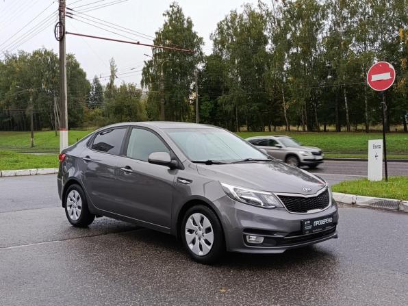 Kia Rio III Рестайлинг с пробегом 2017 года, цена 955 000 рублей, 270430 км, седан, Автокод Объявления