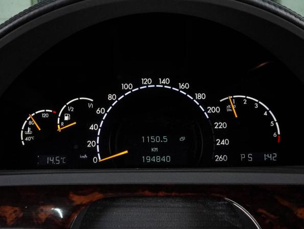 Mercedes-Benz S-Класс IV (W220) с пробегом 2002 года, цена 2 304 000 рублей, 194840 км, седан, Автокод Объявления