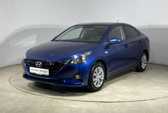 Hyundai Solaris II Рестайлинг с пробегом 2021 года, цена 1 350 000 рублей, 199484 км, седан, Автокод Объявления