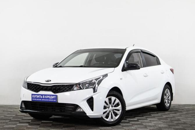 Kia Rio IV Рестайлинг с пробегом 2020 года, цена 1 279 000 рублей, 138000 км, седан, Автокод Объявления