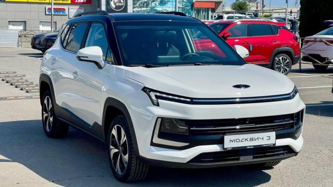 Новый Москвич 3 2026 года, цена 2 168 000 рублей, внедорожник, Автокод Объявления