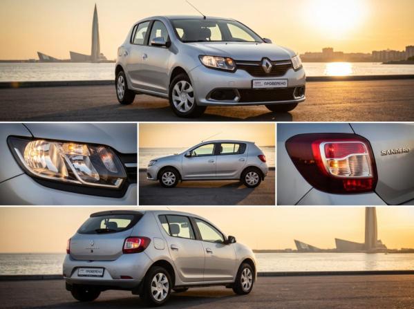 Renault Sandero II с пробегом 2015 года, цена 927 800 рублей, 34442 км, хэтчбек, Автокод Объявления