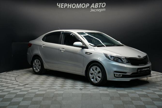 Kia Rio III Рестайлинг с пробегом 2017 года, цена 1 390 000 рублей, 59000 км, седан, Автокод Объявления