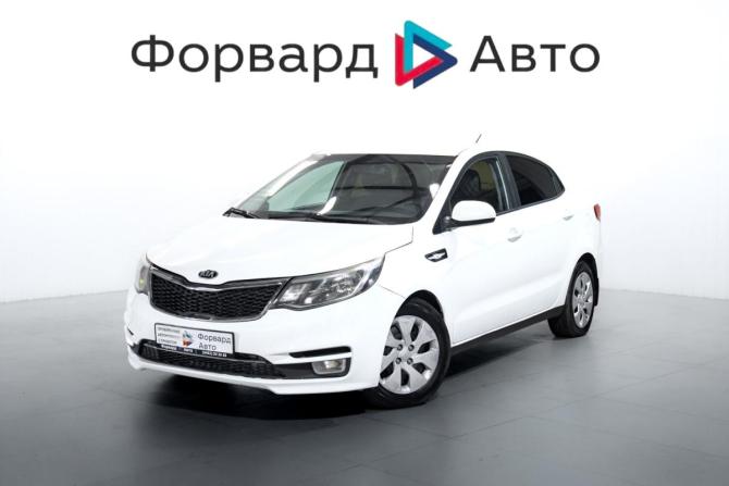 Kia Rio III Рестайлинг с пробегом 2016 года, цена 1 099 000 рублей, 123000 км, седан, Автокод Объявления