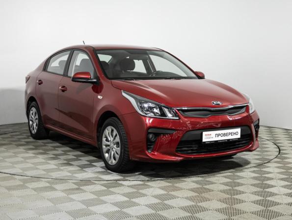 Kia Rio IV с пробегом 2018 года, цена 1 399 585 рублей, 56250 км, седан, Автокод Объявления