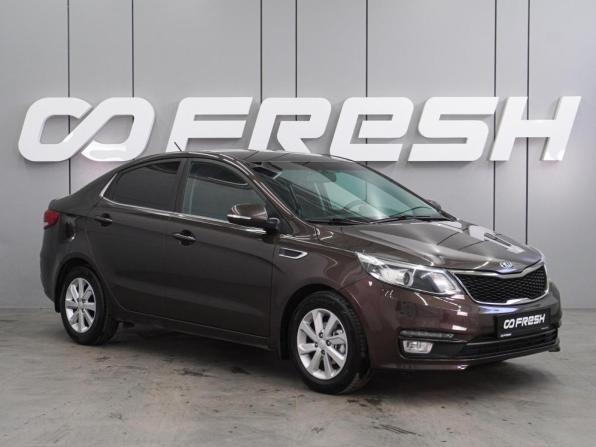 Kia Rio III Рестайлинг с пробегом 2016 года, цена 1 249 000 рублей, 84258 км, седан, Автокод Объявления