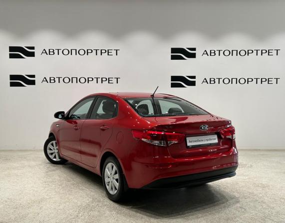 Kia Rio III Рестайлинг с пробегом 2016 года, цена 1 169 000 рублей, 49558 км, седан, Автокод Объявления