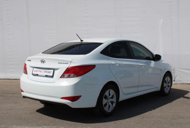 Hyundai Solaris I Рестайлинг с пробегом 2015 года, цена 1 290 000 рублей, 87719 км, седан, Автокод Объявления