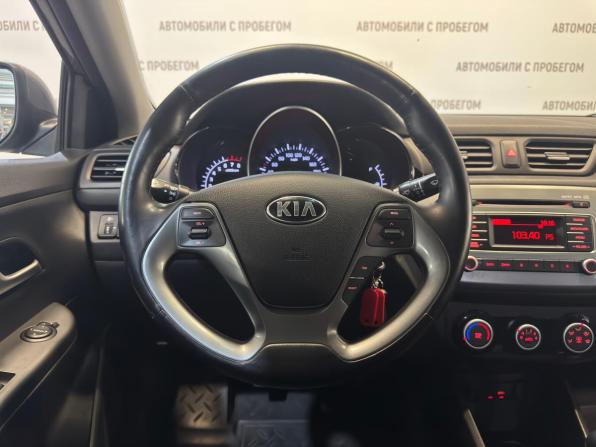 Kia Rio III Рестайлинг с пробегом 2016 года, цена 919 000 рублей, 129280 км, седан, Автокод Объявления