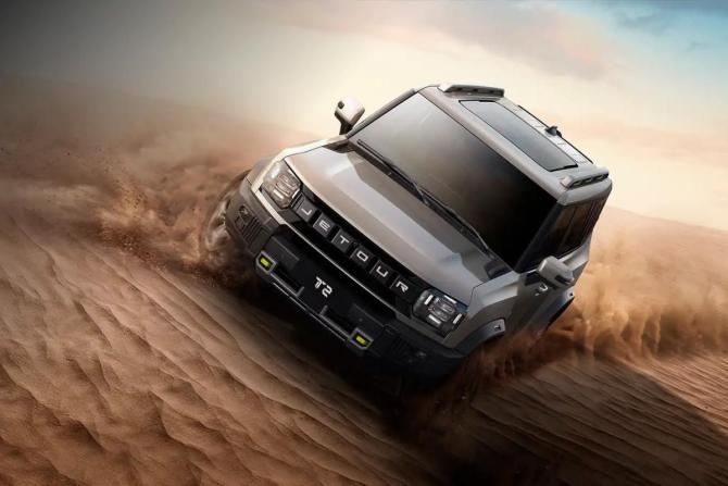 Новый JETOUR T2 2026 года, цена 4 649 000 рублей, внедорожник, Автокод Объявления