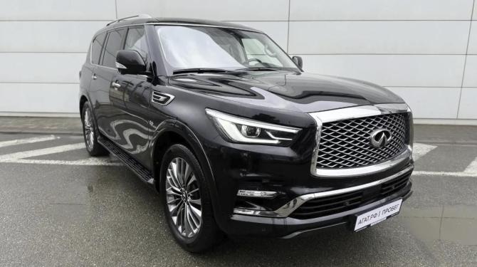 Infiniti QX80 I Рестайлинг 2 с пробегом 2019 года, цена 4 150 000 рублей, 159836 км, внедорожник, Автокод Объявления