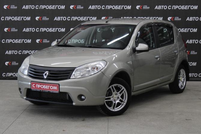 Renault Sandero I с пробегом 2011 года, цена 498 000 рублей, 168000 км, хэтчбек, Автокод Объявления