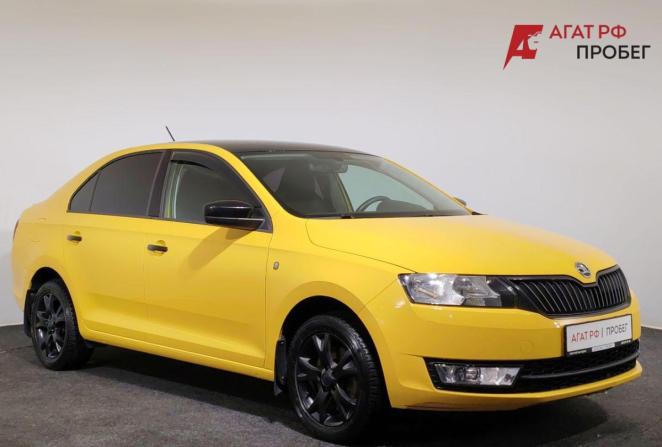 Skoda Rapid I с пробегом 2016 года, цена 1 370 000 рублей, 60000 км, лифтбек, Автокод Объявления