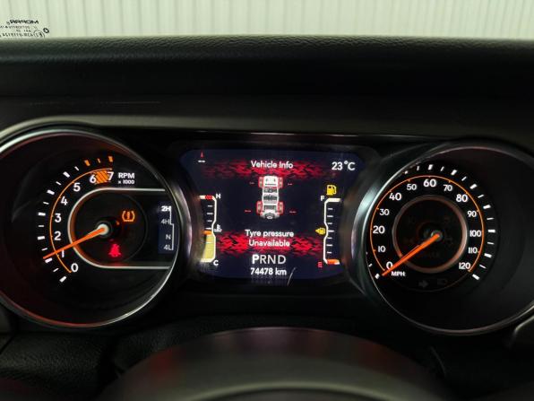 Jeep Wrangler IV (JL) с пробегом 2020 года, цена 3 497 000 рублей, 74476 км, внедорожник, Автокод Объявления