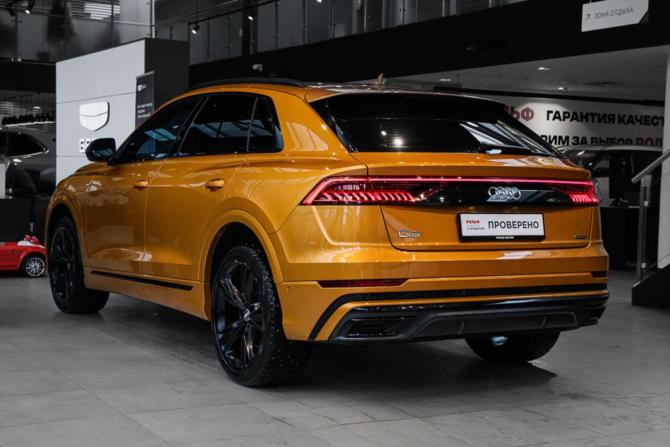 Audi Q8 I (4M) с пробегом 2019 года, цена 7 700 000 рублей, 62528 км, внедорожник, Автокод Объявления