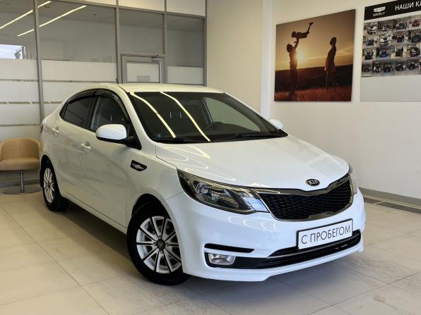 Kia Rio III Рестайлинг с пробегом 2016 года, цена 1 195 000 рублей, 67000 км, седан, Автокод Объявления