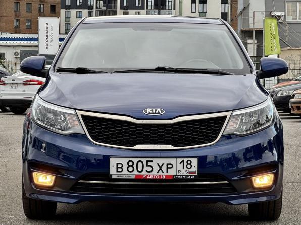Kia Rio III Рестайлинг с пробегом 2016 года, цена 1 199 000 рублей, 87363 км, седан, Автокод Объявления