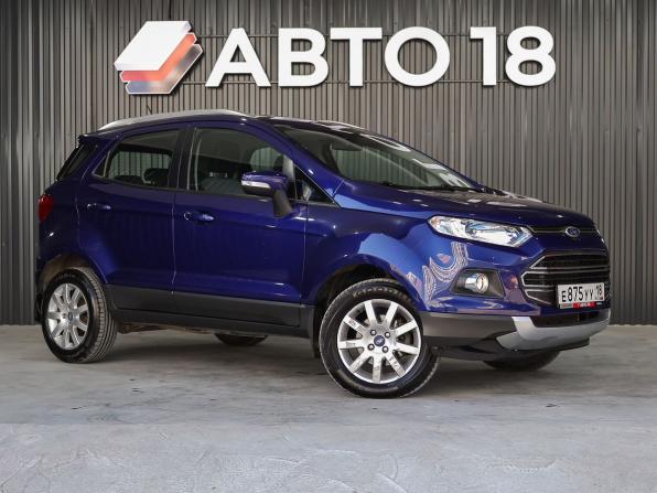 Ford EcoSport II с пробегом 2017 года, цена 939 000 рублей, 123887 км, внедорожник, Автокод Объявления