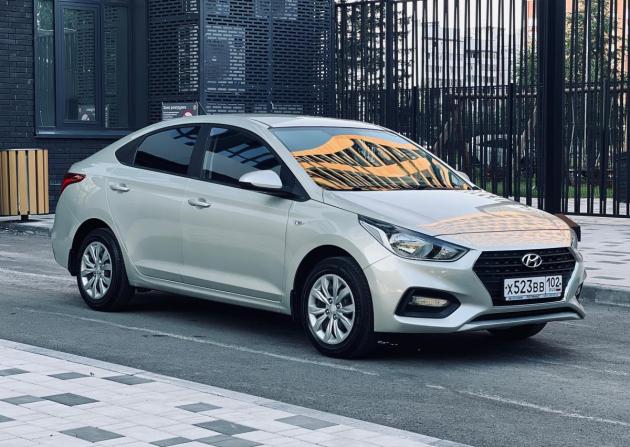 Hyundai Solaris II с пробегом 2018 года, цена 1 150 000 рублей, 92095 км, седан, Автокод Объявления