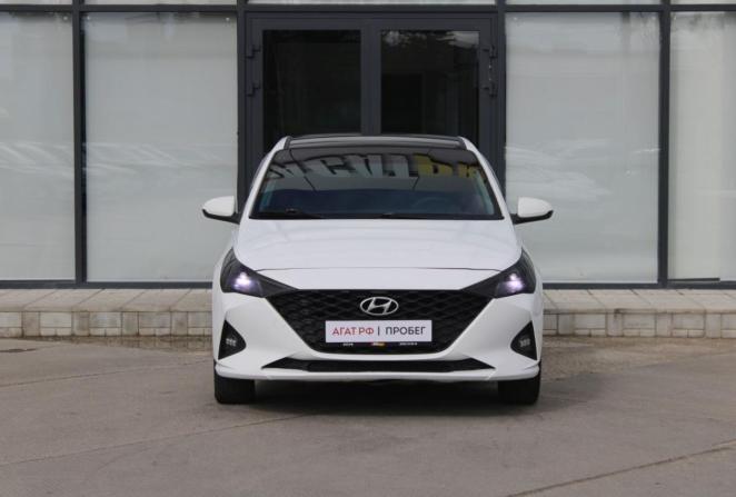 Hyundai Solaris II Рестайлинг с пробегом 2021 года, цена 1 270 000 рублей, 206500 км, седан, Автокод Объявления