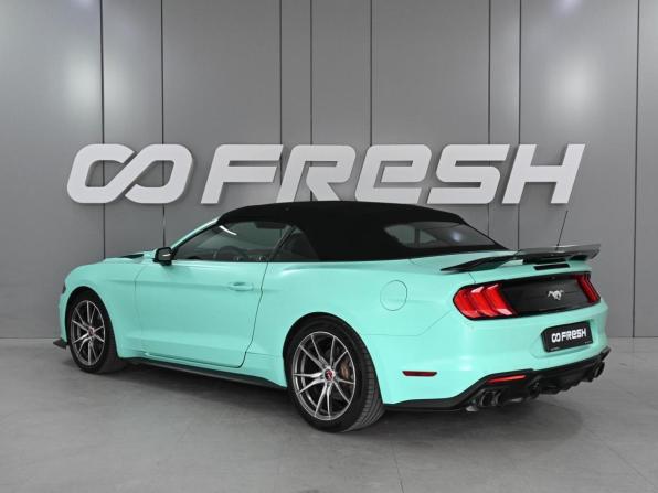 Ford Mustang VI Рестайлинг с пробегом 2021 года, цена 3 179 000 рублей, 82305 км, кабриолет, Автокод Объявления