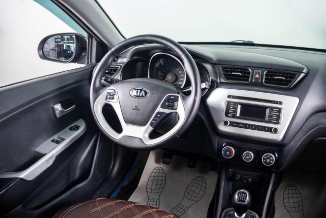 Kia Rio III Рестайлинг с пробегом 2016 года, цена 1 129 000 рублей, 190000 км, седан, Автокод Объявления