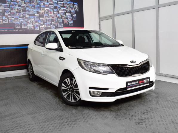 Kia Rio III Рестайлинг с пробегом 2016 года, цена 1 114 995 рублей, 120810 км, седан, Автокод Объявления