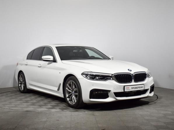 BMW 5 серии VII (G30/G31/G38) Рестайлинг с пробегом 2020 года, цена 3 950 100 рублей, 50500 км, седан, Автокод Объявления